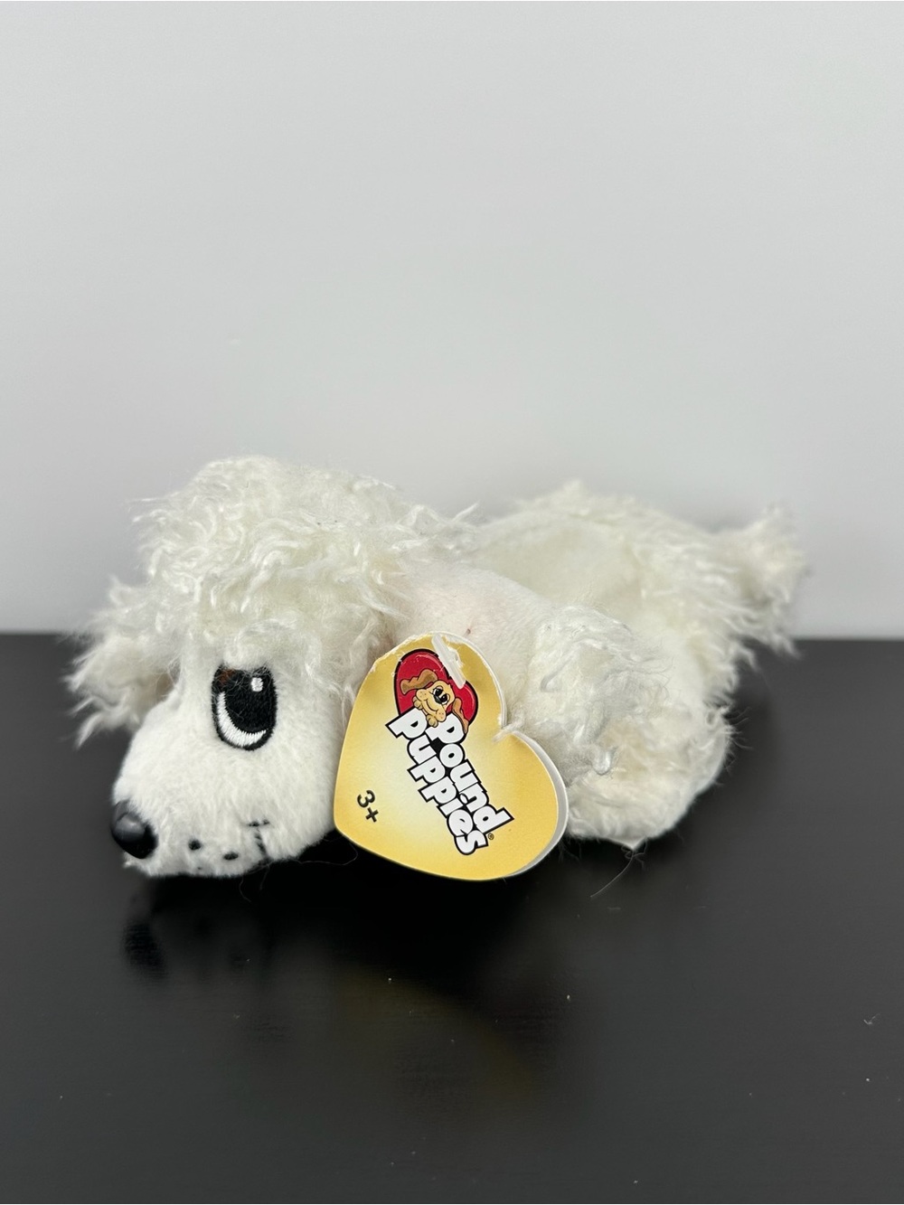 Mattel Rare Pound Puppies White Poodle Puppy Dog 7” H0016 G5840 Plush NWT